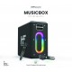 HiFuture MusicBox Black Party Bluetooth Speaker