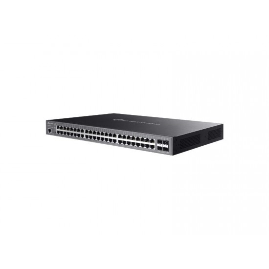 TP-Link Omada Switch 48-Port Gigabit and 4-Port 10GE SFP+ L2+ Managed with 40-Port PoE+ <(>&<)> 8-Port PoE++ (SG3452XMPP)