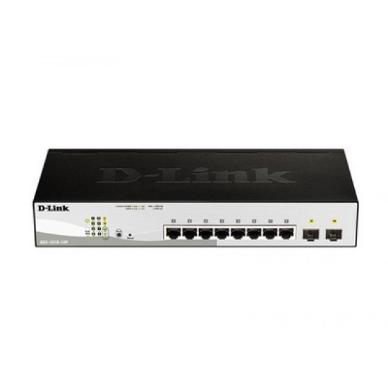 D-Link 10-port Smart Managed Gigabit Switch (DGS-1210-10P)