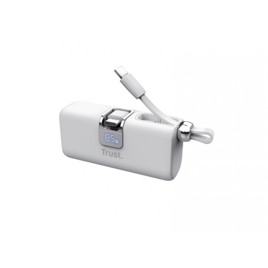 Trust powerbank Pacto 5000 PD Pocket white - 26105
