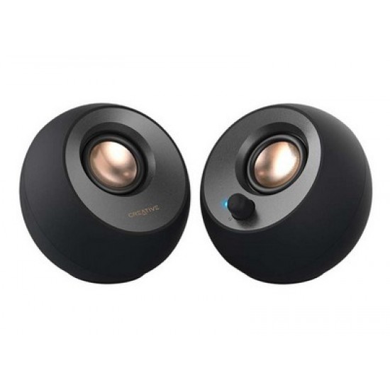 SPEAKERS CREATIVE PEBBLE V2 USB 2.0 BLK