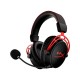 HyperX Cloud Alpha Over Ear Wireless Gaming Headset Black/Red - 4P5D4AA