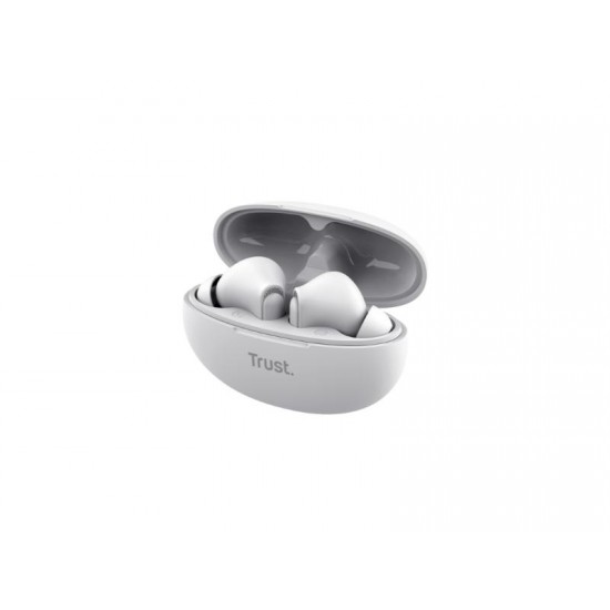 TWS EARBUDS TRUST BT YAVI  WHITE 25172