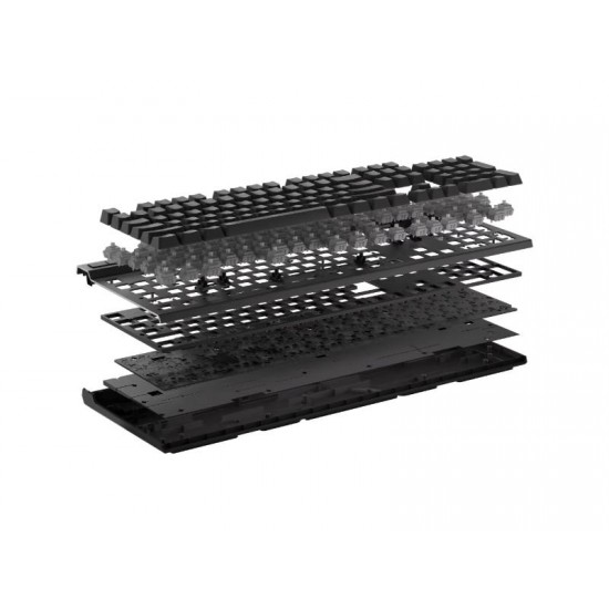 CORSAIR Wired Magnetic - Mechanical Keyboard K70 MAX RGB - Adjustable CORSAIR MGX Switches — Steel Grey