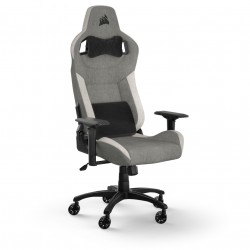 Corsair Gaming Chair T3 Rush Fabric(2023)- Grey/White - CF-9010058-WW
