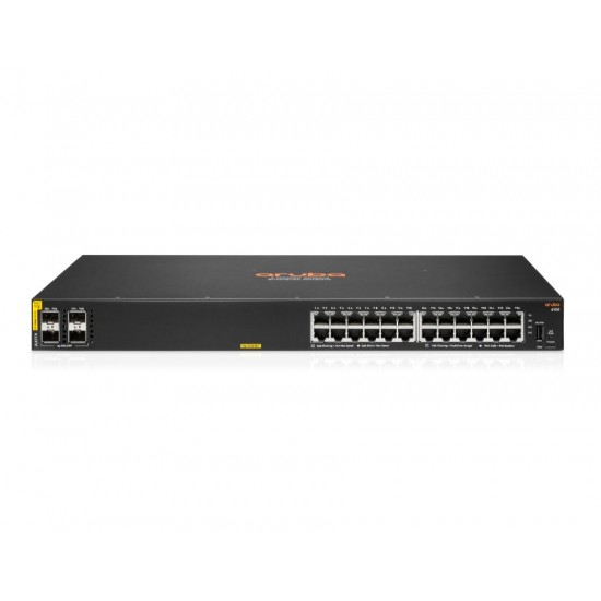 HPE Aruba 6100 24G Class4 PoE 4SFP+ 370W Switch (JL677A)
