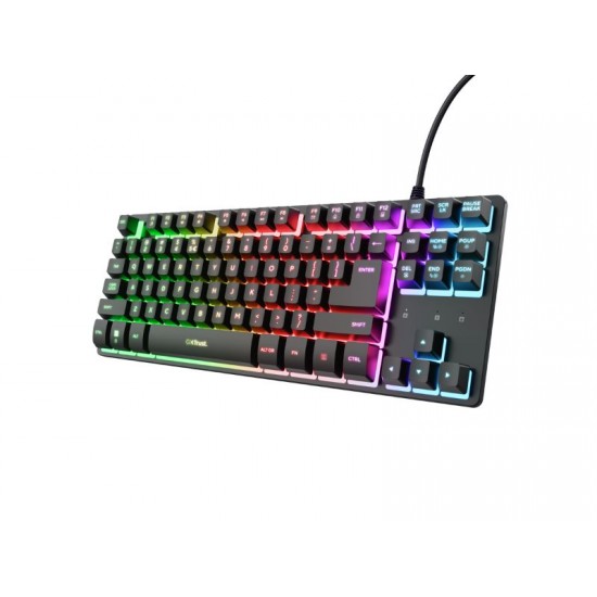 TRUST GXT833 THADO TKL KEYBOARD BLK US