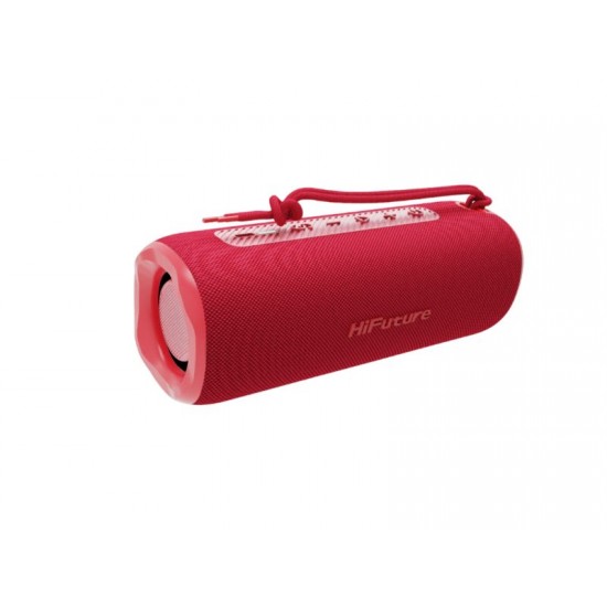 HiFuture Alpha Red Portable Bluetooth Speaker