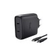 Trust Maxo 65W 2P USB-C GaN Charger Black - 25525