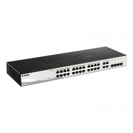 D-Link Switch 28-port Smart+ Managed Gigabit (DGS-1210-28)