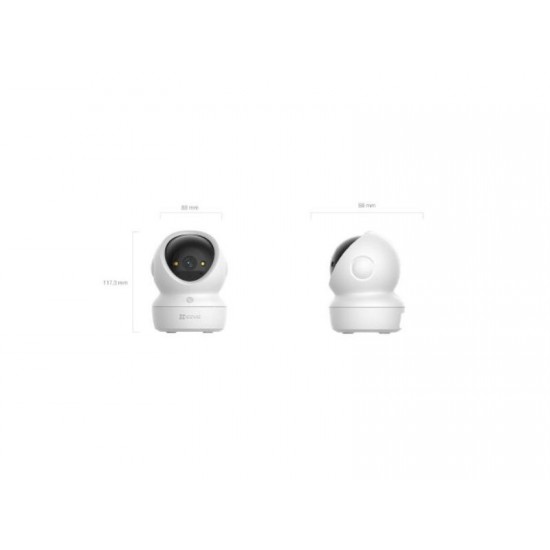 Ezviz Camera Cs-h6c Wi-Fi 4K Pan <(>&<)> Tilt (H6c G1 4K)