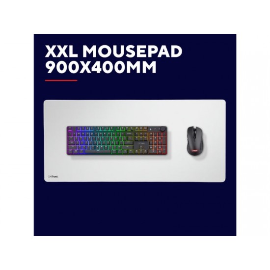 Trust xxl mousepad white GXT759W 25613