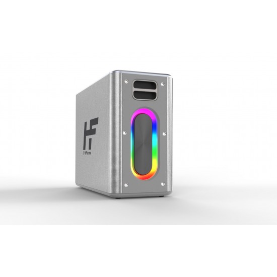 HiFuture Music Box Silver Party Bluetooth Speaker