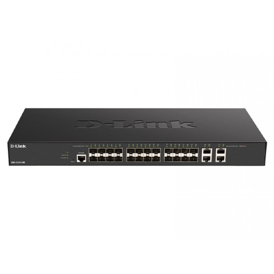 D-Link Switch 28-Port 10 Gigabit Ethernet Smart Managed (DXS-1210-28S)