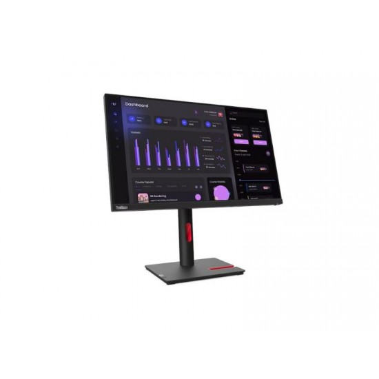 Monitor Lenovo ThinkVision T24i-30 23.8'' IPS FHD, HDMΙ, Display Port, VGA, Height adjustable, 3 Years Warranty 63CFMAR3EU