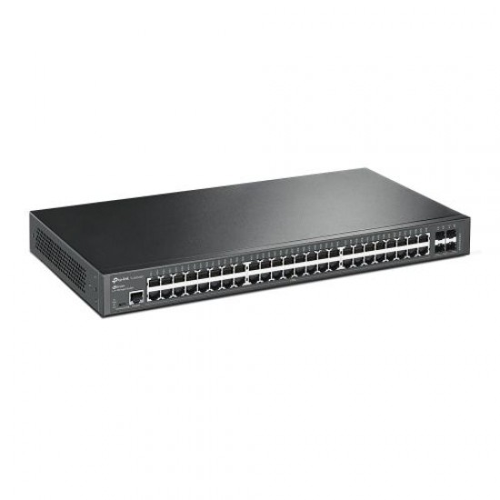 Tp-Link JetStream 48-Port Gigabit L2+ Managed Switch with 4 10GE SFP+ Slots (TL-SG3452X)