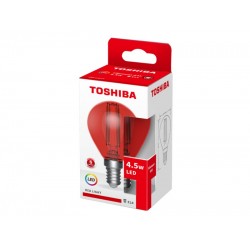 TOSHIBA LED FILAMENT COLOR RED G45 E14 4.5W