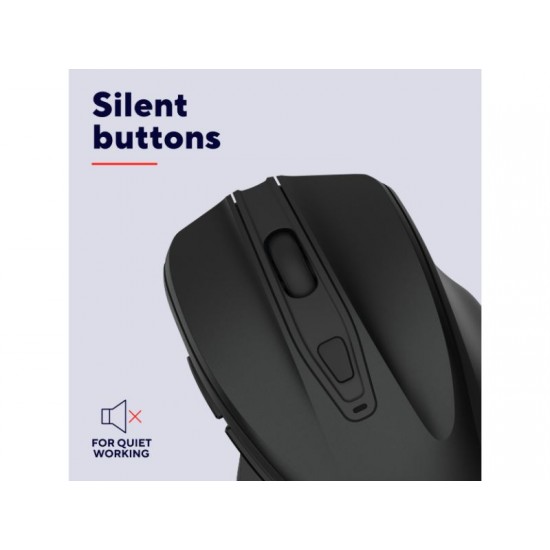 TRUST NITO SILENT WIRELESS MOUSE - BLK