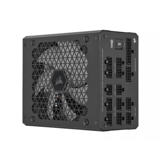 CORSAIR PSU ATX HX1000i Fully Modular 1000 Watt Ultra-Low Noise 80 PLUS Digital Platinum - Black