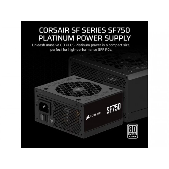 CORSAIR PSU SF750 (Platinum, Fully Modul