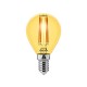 TOSHIBA LED FILAMENT COLOR YELLOW G45 E14 4.5W