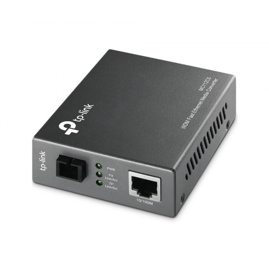 Tp-Link 10/100Mbps WDM Media Converter (MC112CS)
