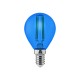 TOSHIBA LED FILAMENT COLOR BLUE G45 E14 4.5W