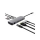 Trust adapter USB-C DALYX 8-IN-1 / 2 C - 2 USB - 1 HDMI - 1 Ether. 1 Reader 25672