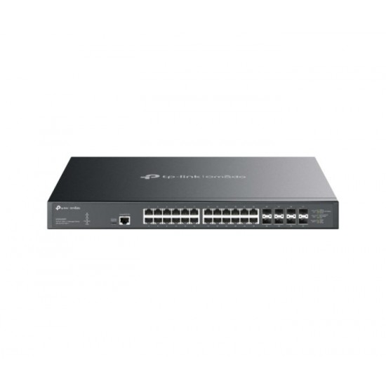 Omada 32-Port 10GE L2+ Managed Switch with 24-Port PoE++
