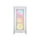 CORSAIR Case 4000D FRAME LCD ARGB (Mid-Tower, TG, White) - PN CC- 9011327-WW