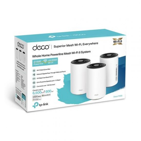 TL AX3000  MeshWiFi6 Deco PX50(2-pack)