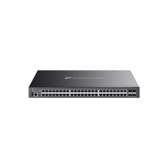 TP-LINK Switch SG5452XMPP Managed L3 PoE++ 48 Gigabit (1Gbps) Ethernet Ports and 4 SFP Ports (SG5452XMPP)