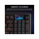 CORSAIR Keyboard VANGUARD 96 PRO LCD (RGB, MGX Hyperdrive, PBT)