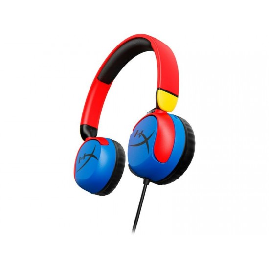 HyperX Cloud Mini Wired Gaming Headset On Ear Blue/Red/Yellow - 7G8F3AA