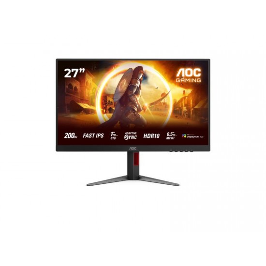 Monitor AOC 27G4HA/BK / 27'' FHD Curved IPS / 200Hz – PN: 27G4HA/BK