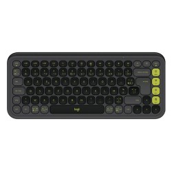 WRLS KEYBRD LOGITECH POP ICON KEYS GRAPH