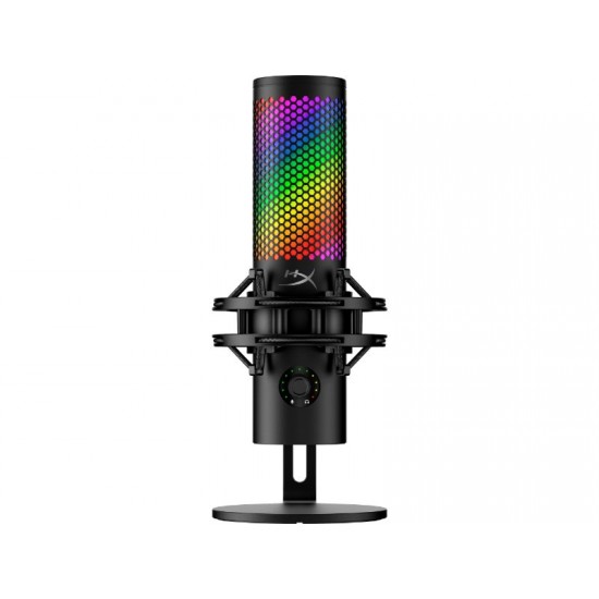 HyperX QuadCast 2 S USB Microphone - RGB Lighting - Black - 9A273AA
