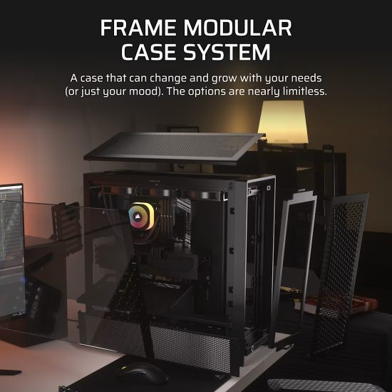 CORSAIR Case 4000D FRAME (Mid-Tower, BL