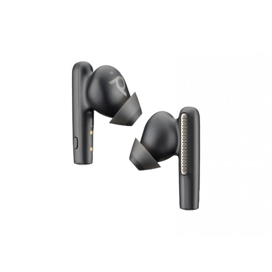 Poly Voyager Free 60 UC Carbon Black Earbuds + BT700 USB-C Adapter + Basic Charge Case - 7Y8H4AA