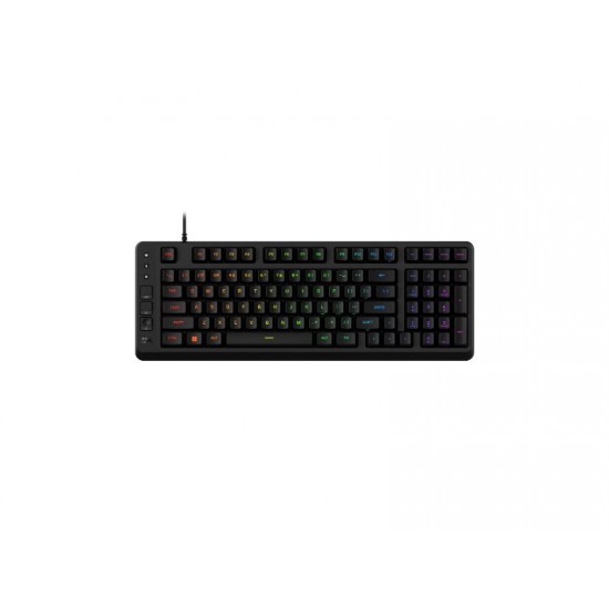 HyperX Eve 1800 Membrane Compact Gaming Keyboard RGB (US Layout) - Black - B7JE0AA