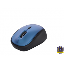 TRUST YVI+ WIRELESS MOUSE ECO BLUE 24551