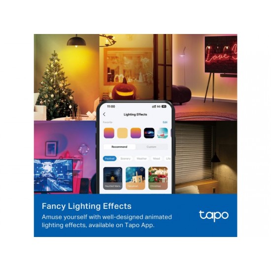 TP-Link Tapo L430C Smart Light Bulb Multicolor (Tapo L430C(4-PACK))