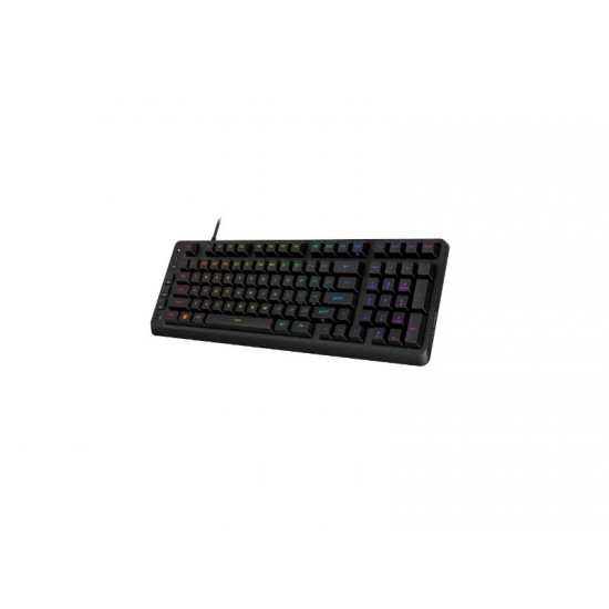 HyperX Eve 1800 Membrane Compact Gaming Keyboard RGB (US Layout) - Black - B7JE0AA