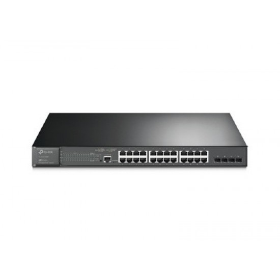 Tp-Link JetStream 28-Port Gigabit L2 Managed Switch with 24-Port PoE+ (TL-SG3428MP)