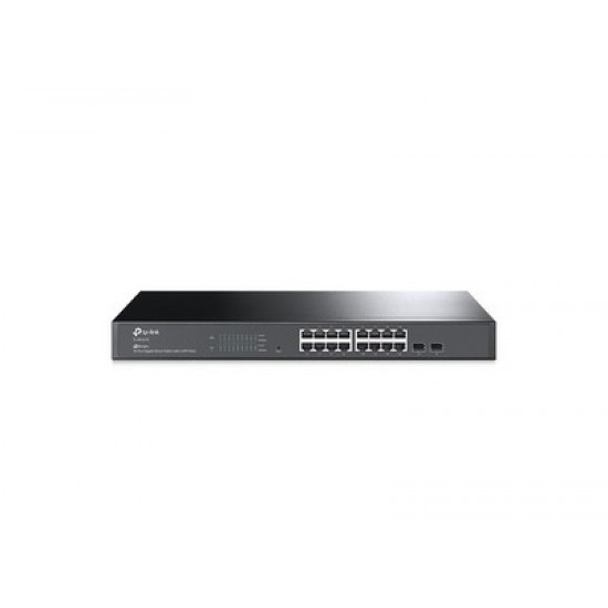Tp-Link JetStream 16-Port Gigabit Smart Switch with 2 SFP Slots (TL- SG2218)