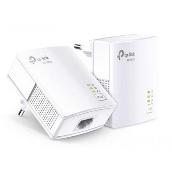 Tp-Link AV1000 Gigabit Powerline Starter Kit (TL-PA7017 KIT)