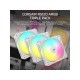 CORSAIR Fan RS120 ARGB (Triple Pack,WH)