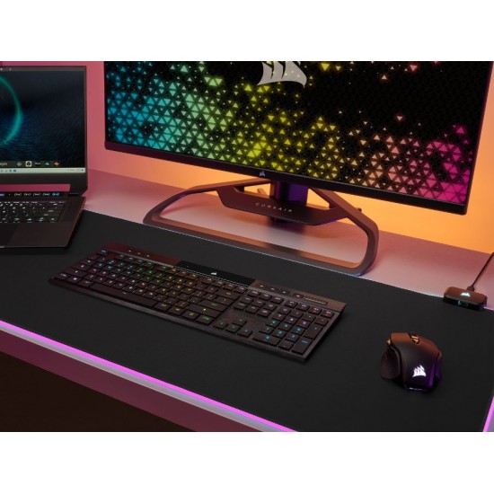 Corsair Wireless Ultra Thin Mechanical Gaming Keyboard K100 Air RGB - Cherry MX Ultra Low Profile Tactile - US Layout - CH-913A01U-NA