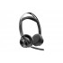 Poly Voyager Focus 2 Microsoft Teams Certified USB-C-C Headset +USB-C/A Adapter +Charging Stand (9T9J6AA)