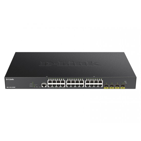 D-Link 28-Port 10-Gigabit Smart Managed PoE Switch (DGS-1250-28XMP)